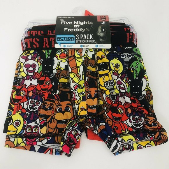 Bioworld Other - Five Nights at Freddy's Boxer Briefs Boys Sz 4 XS